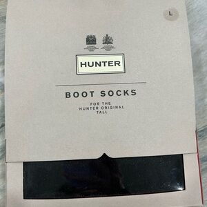 Hunter Original Black Boot Socks